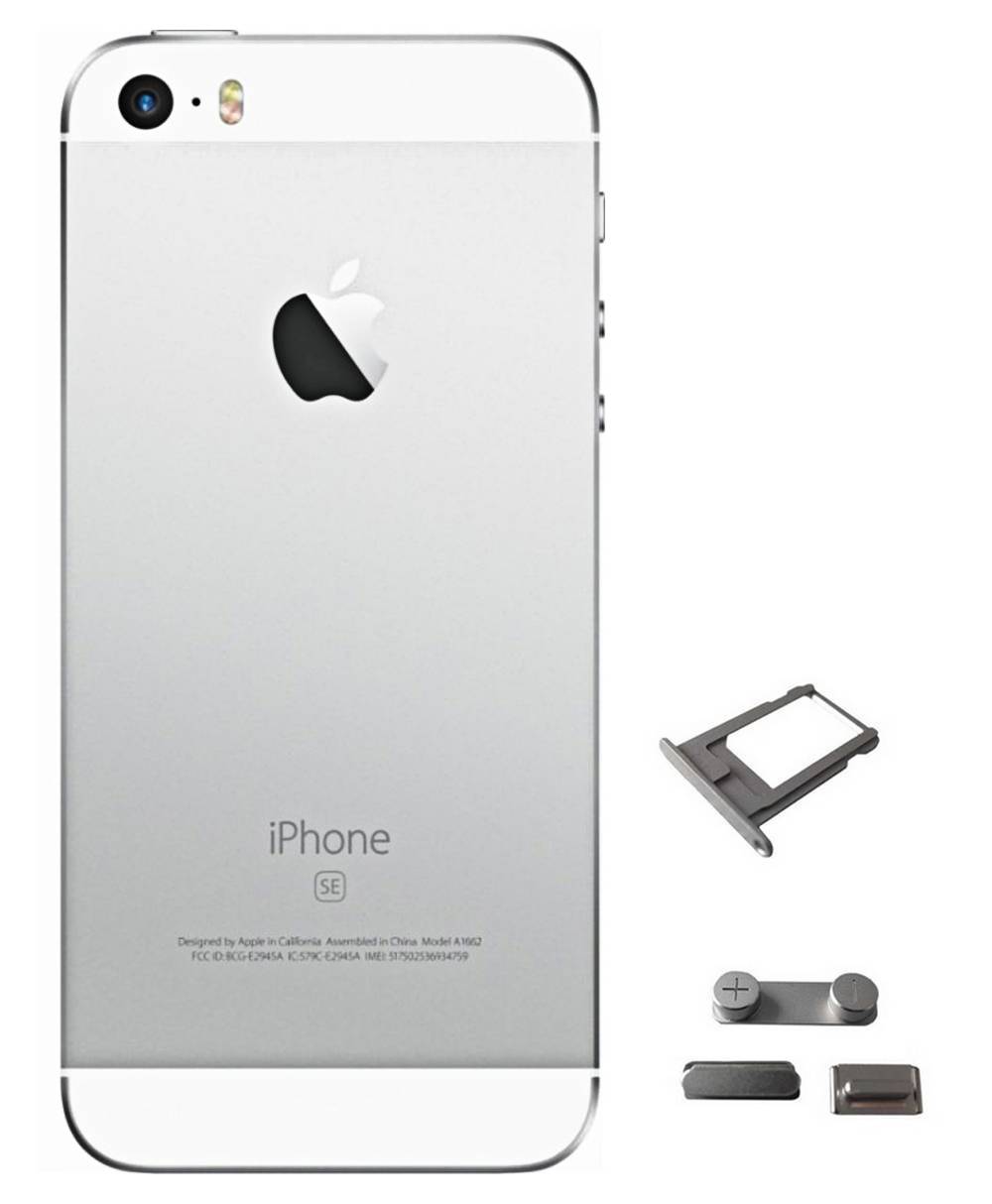 Πίσω Κάλυμμα Apple iPhone 5S Λευκό Swap