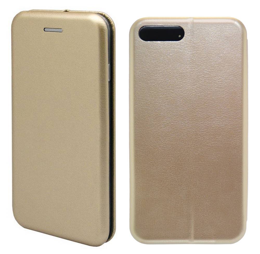 Θήκη Book Ancus Magnetic Curve για Apple iPhone 7 Plus TPU Χρυσαφί