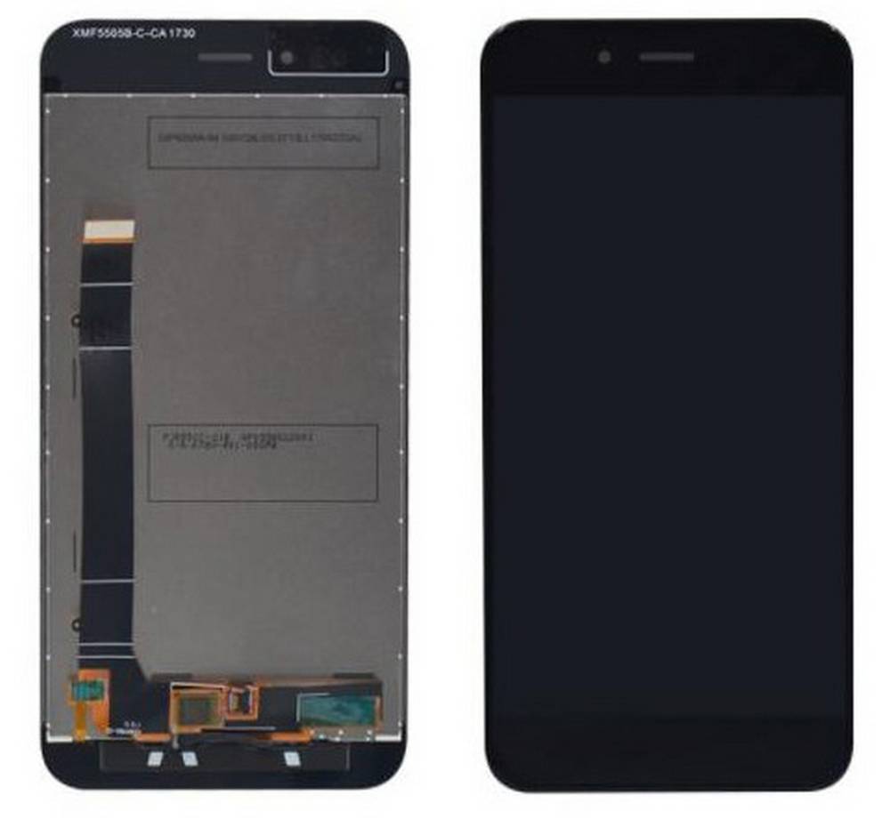 Οθόνη & Μηχανισμός Αφής Xiaomi Mi A1 Μαύρο (Διάσταση:152mm) OEM