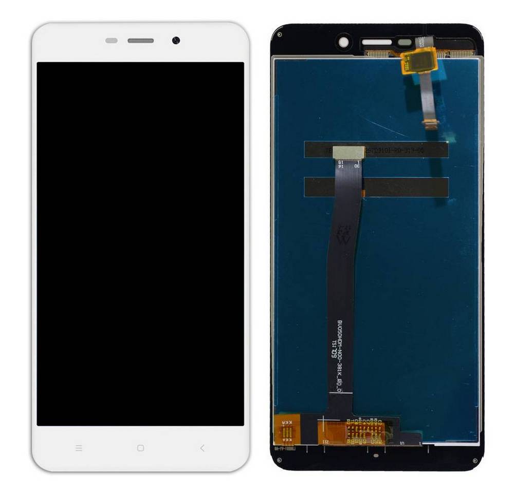 Οθόνη & Μηχανισμός Αφής Xiaomi Redmi 4A Λευκό χωρίς Πλαίσιο (Διάσταση:137mm)
