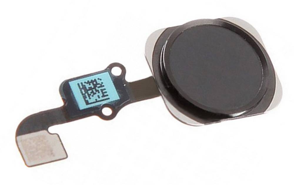 Σέτ Κεντρικού Πλήκτρου Apple iPhone 6S/6S Plus Μαύρο