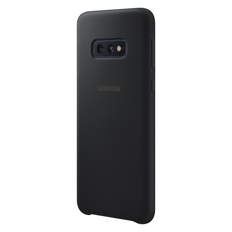 Θήκη Faceplate Samsung Silicone Cover EF-PG970TBEGWW για SM-G970 Galaxy S10e Μαύρο