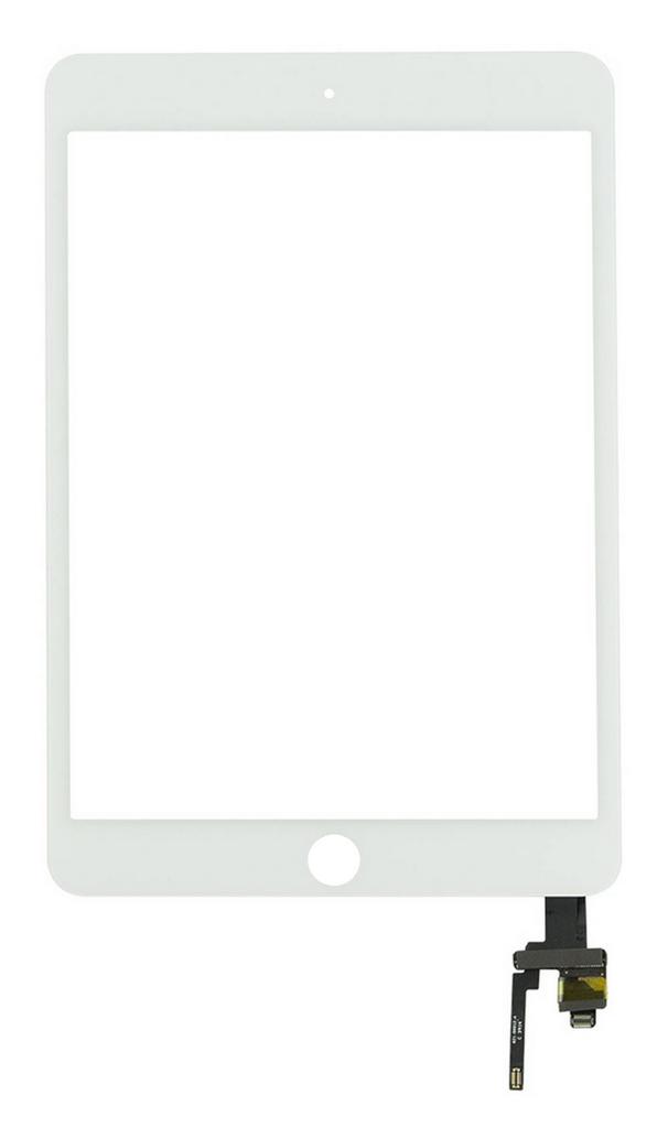 Μηχανισμός Αφής Apple iPad Mini 3 με IC, Κόλλα Λευκό OEM Type A