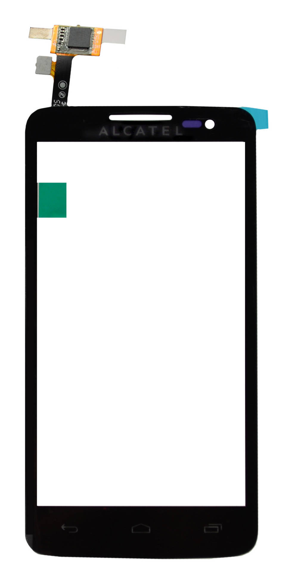 Μηχανισμός Αφής Alcatel One Touch X'Pop OT-5035D Μαύρο με Κόλλα Original