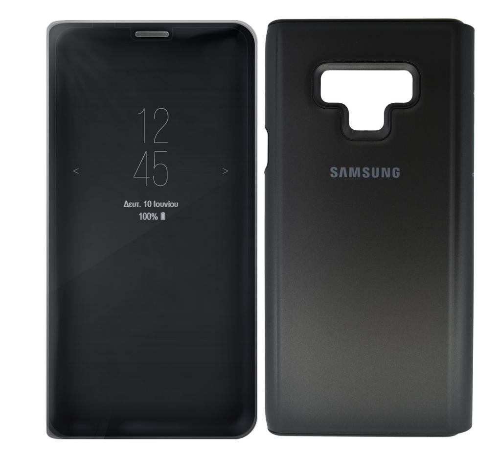 Θήκη Book Samsung Clear View Standing Cover EF-ZN960CBEGWW για SM-N960F Galaxy Note 9 Μαύρο