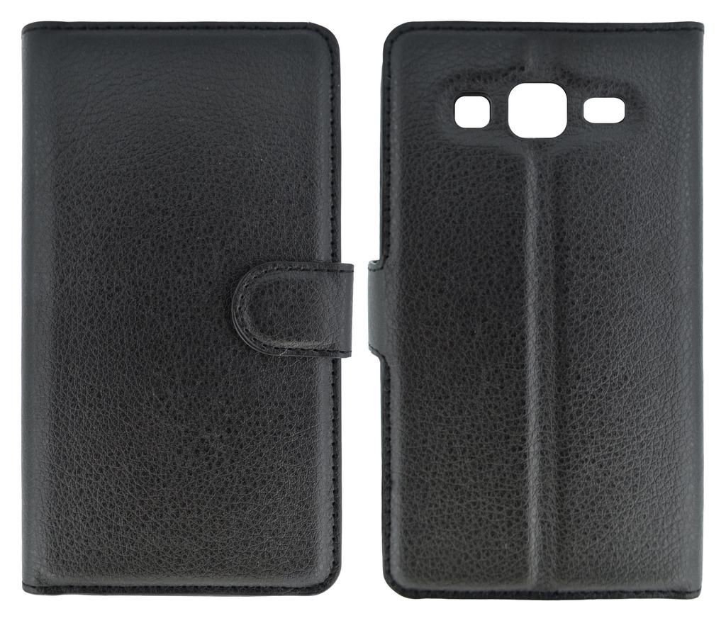 Θήκη Book Ancus Teneo για Samsung SM-J330F Galaxy J3 (2017) Μαύρη