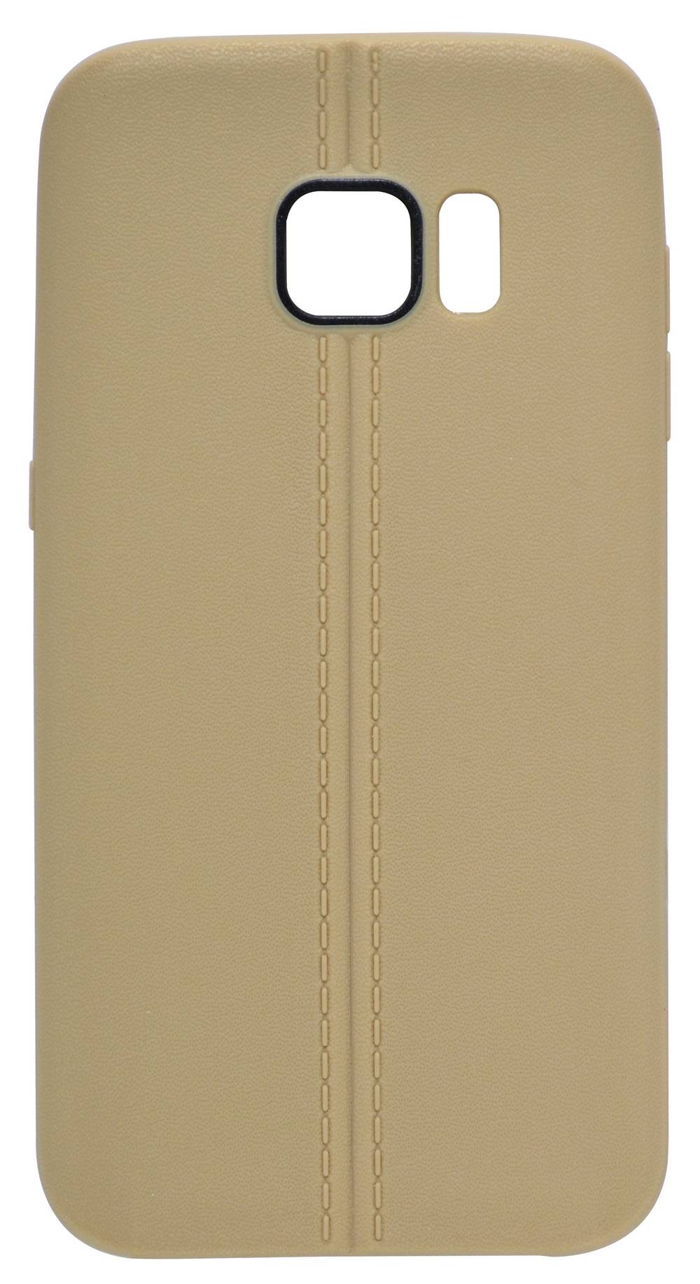 Θήκη TPU Ancus Leather Feel για Samsung SM-G930F Galaxy S7 Χρυσαφί