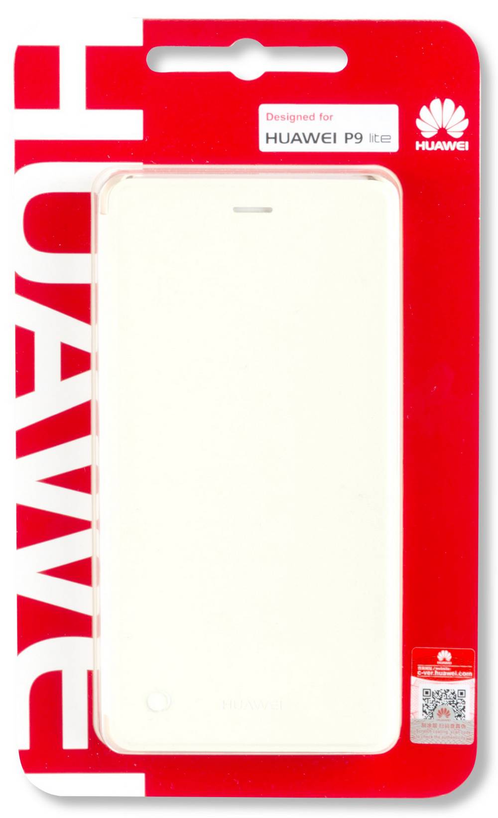 Θήκη Book Huawei για P9 Lite Λευκή Original