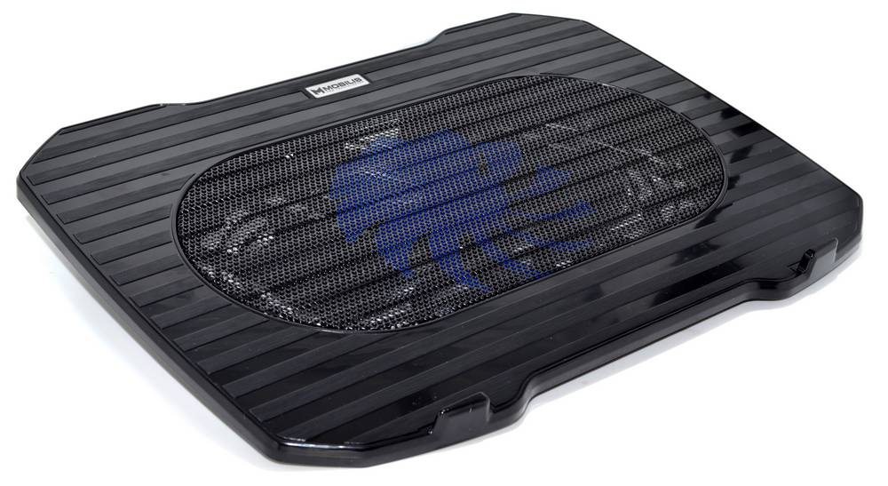 Laptop Cooler Mobilis K15 Μαύρο για Φορητούς Υπολογιστές έως 15.6"