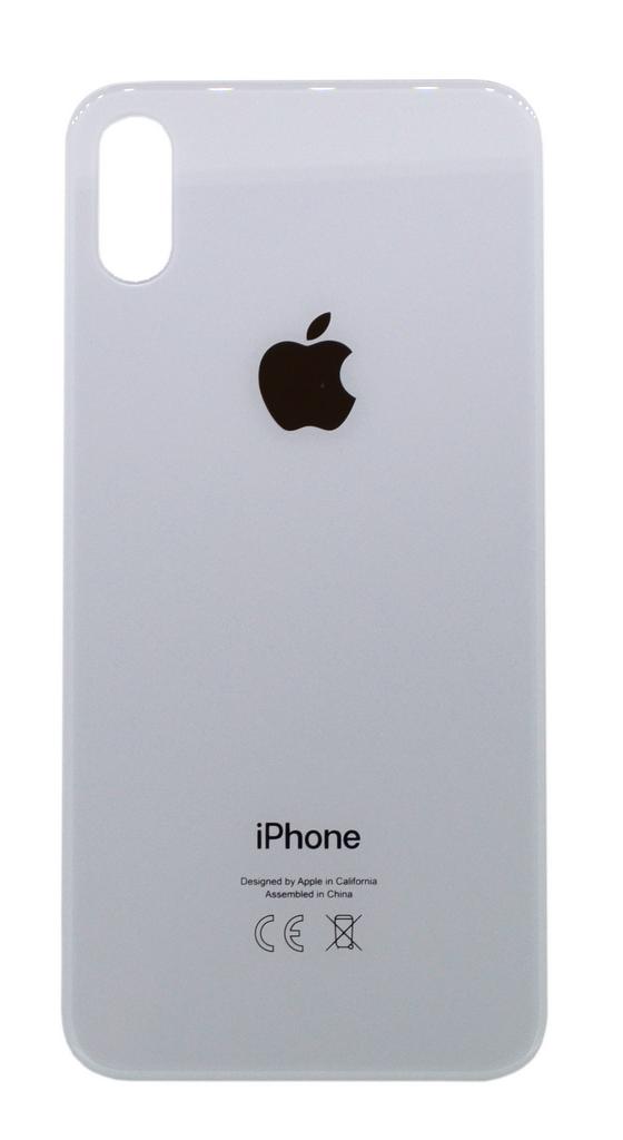 Πίσω Κάλυμμα Apple iPhone XS Λευκό χωρίς Τζαμάκι Κάμερας