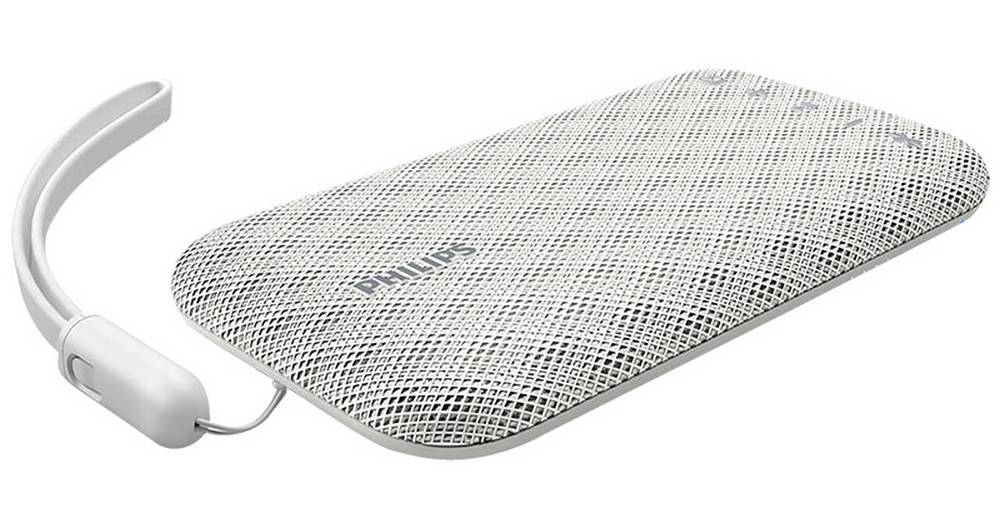 Φορητό Ηχείο Bluetooth Philips EverPlay BT3900W/00 4W Waterproof Λευκό με Ανοιχτή Ακρόαση και Σύνδεση Audio-in 3.5mm