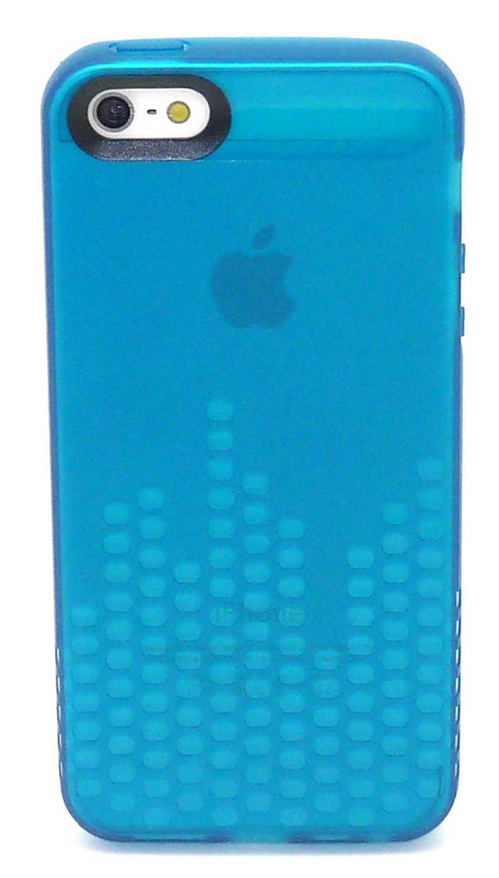 Θήκη Σιλικόνης Ancus για Apple iPhone SE/5/5S Glow Μπλέ