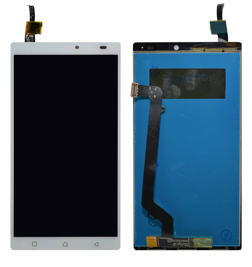 Γνήσια Οθόνη & Μηχανισμός Αφής Lenovo A7010 / K4 Note Λευκό