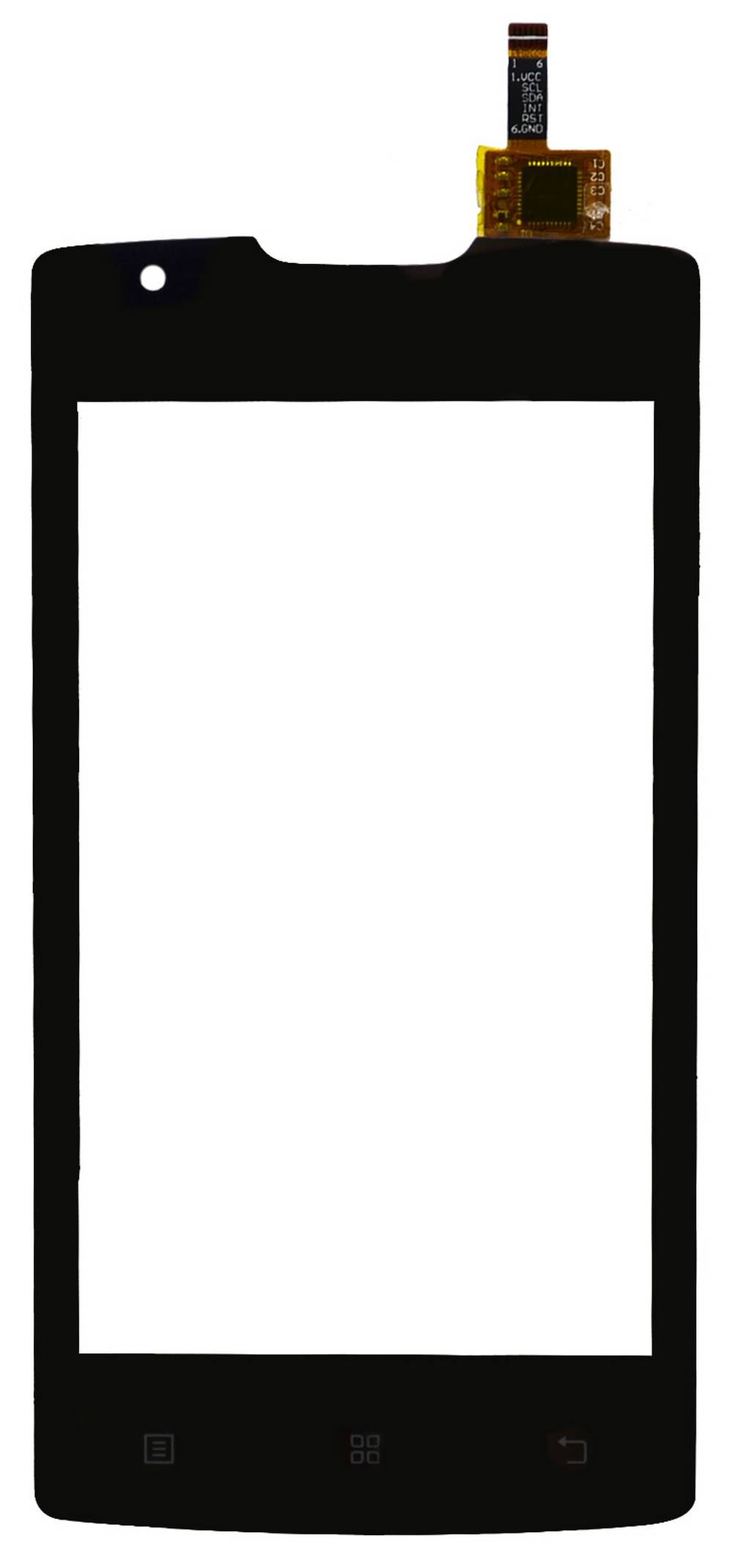 Μηχανισμός Αφής Lenovo A1000 Μαύρο Original
