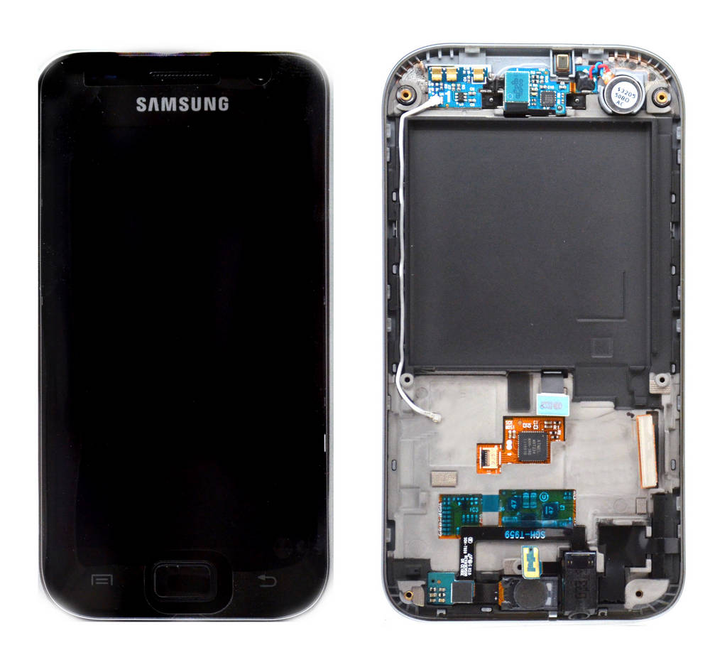 Γνήσια Οθόνη & Μηχανισμός Αφής Samsung i9000 Galaxy S Μαύρο GH97-11465A