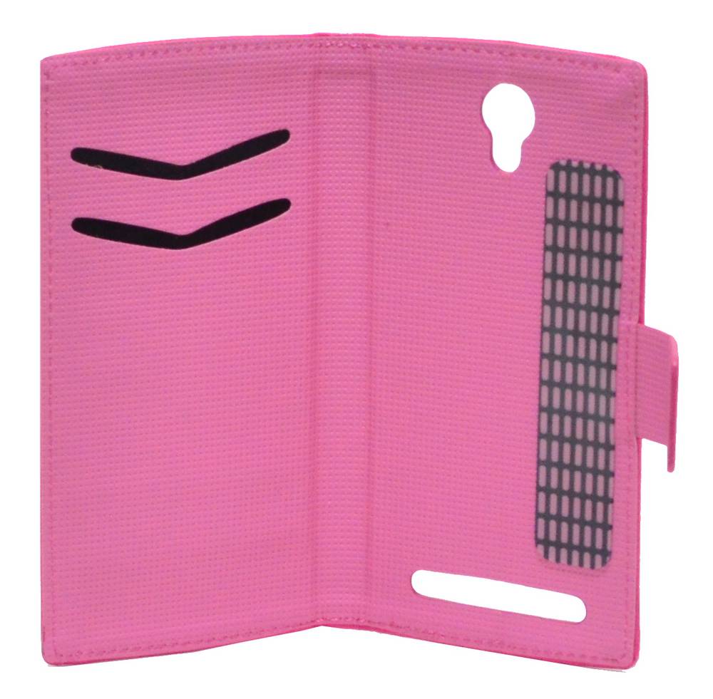 Θήκη Book Ancus Stick it Universal για Smartphone 5" Φούξια