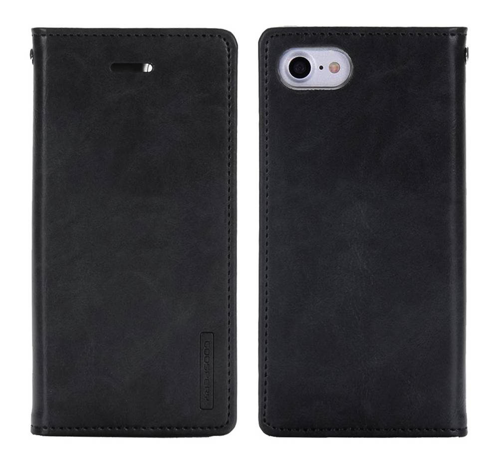 Θήκη Book Goospery Blue Moon Flip για Apple iPhone 7 Μαύρη by Mercury
