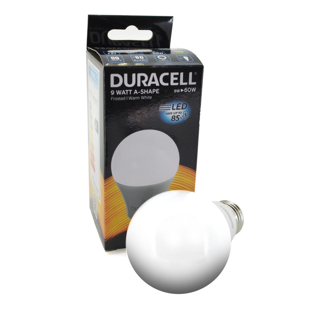 Λάμπα LED Duracell E27 9W 806 Lumen 2700K