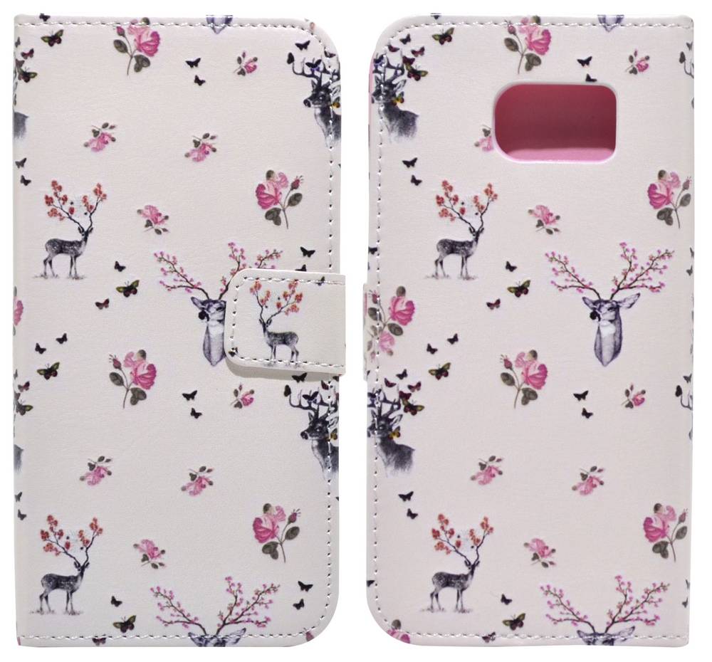 Θήκη Book Ancus Art Collection για Samsung SM-G920 Galaxy S6 Flower