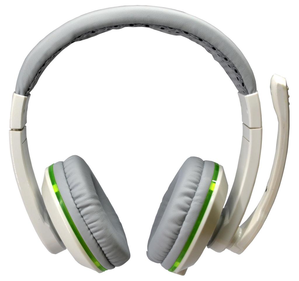 Ακουστικά Stereo KOMC LED G11 Λευκά