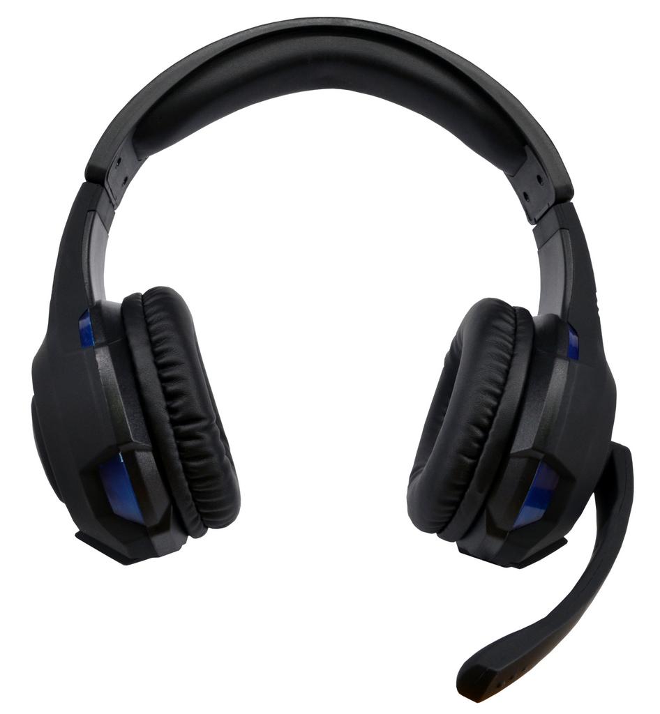 Ακουστικά Stereo KOMC USB Headphones G301 Μαύρα