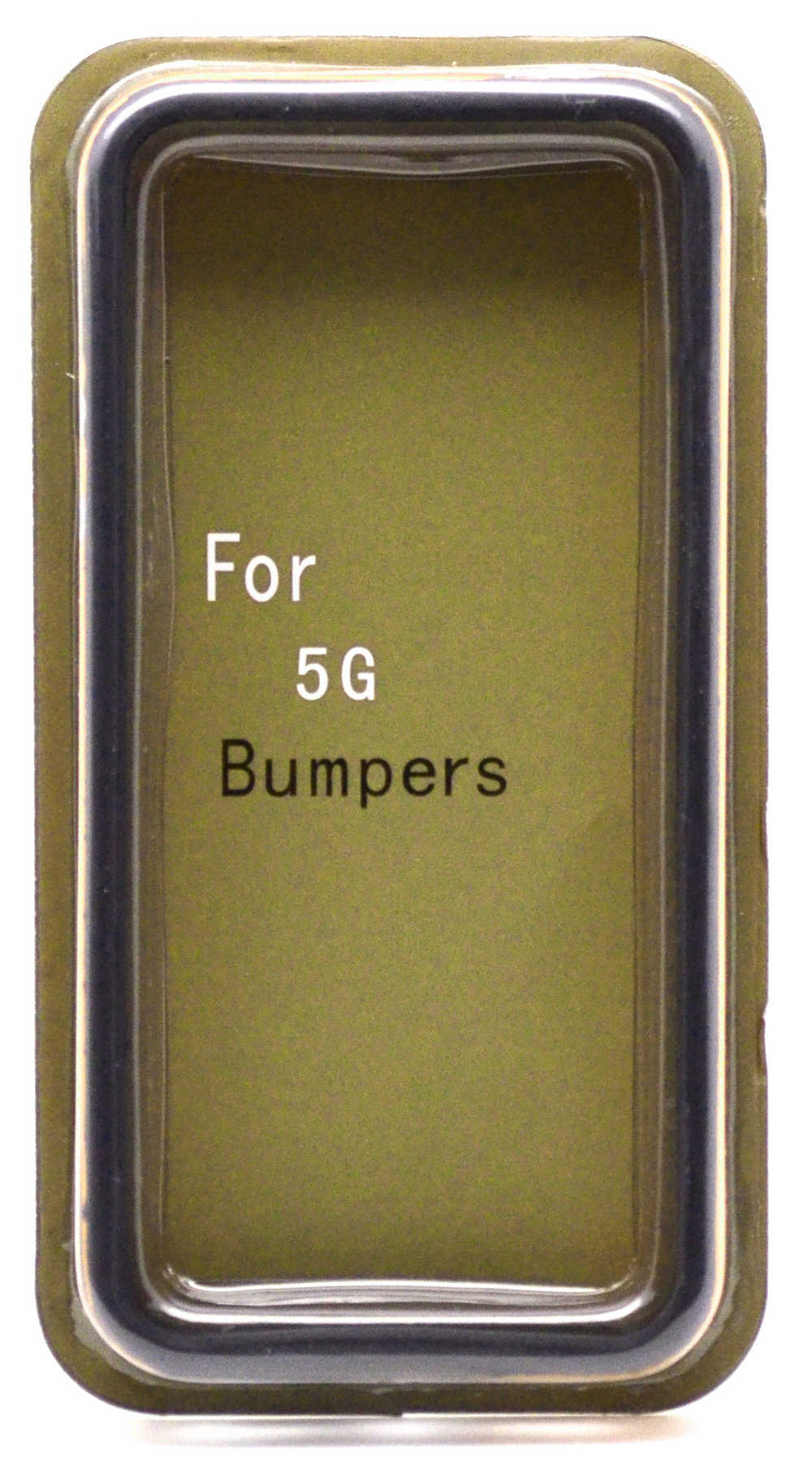 Θήκη Bumper Ancus για Apple iPhone SE/5/5S Μαύρη - Πορτοκαλί