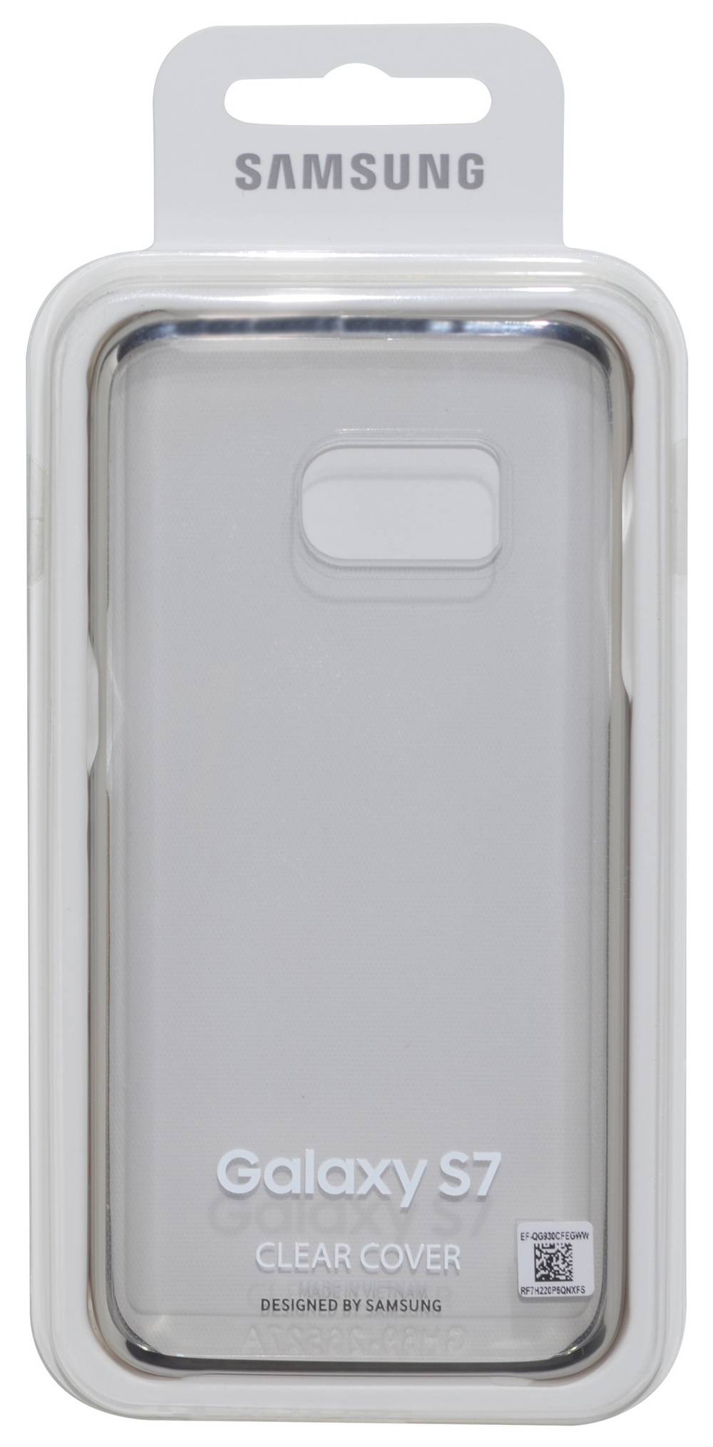 Θήκη Faceplate Samsung Clear Cover EF-QG930CFEGWW για SM-G930F Galaxy S7 Διάφανο - Χρυσό