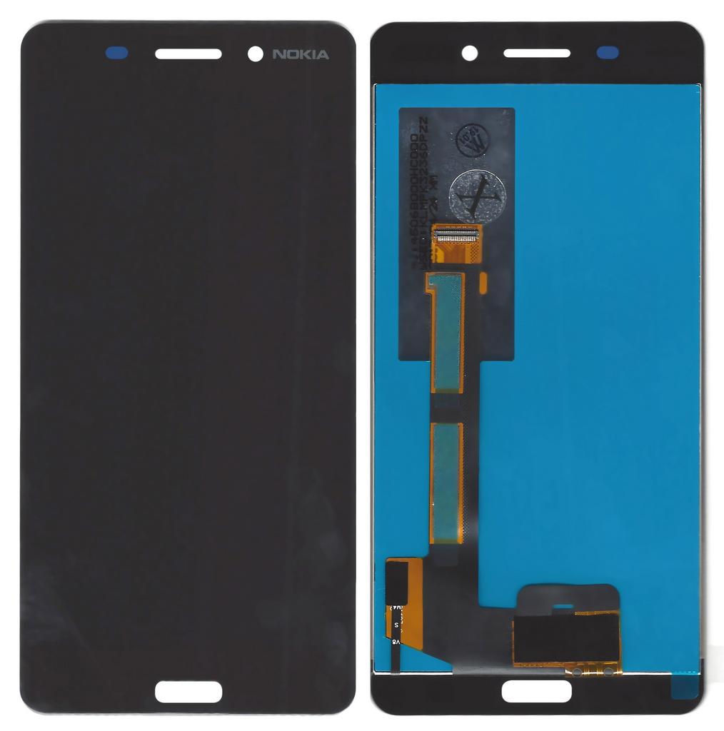 Οθόνη & Μηχανισμός Αφής Nokia 6.1 Μαύρο χωρίς Πλαίσιο. Κόλλα