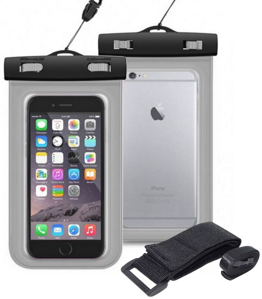 Θήκη Αδιάβροχη Ancus για iPhone 6 Plus/Note 4/Note 5 και Ηλεκτρονικών Συσκευών Διάφανη