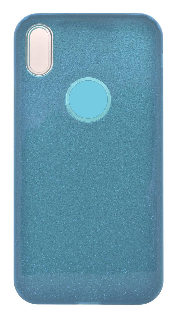 Θήκη Faceplate 3-in-1 Strass για Apple iPhone X / XS Ανοιχτό Μπλε