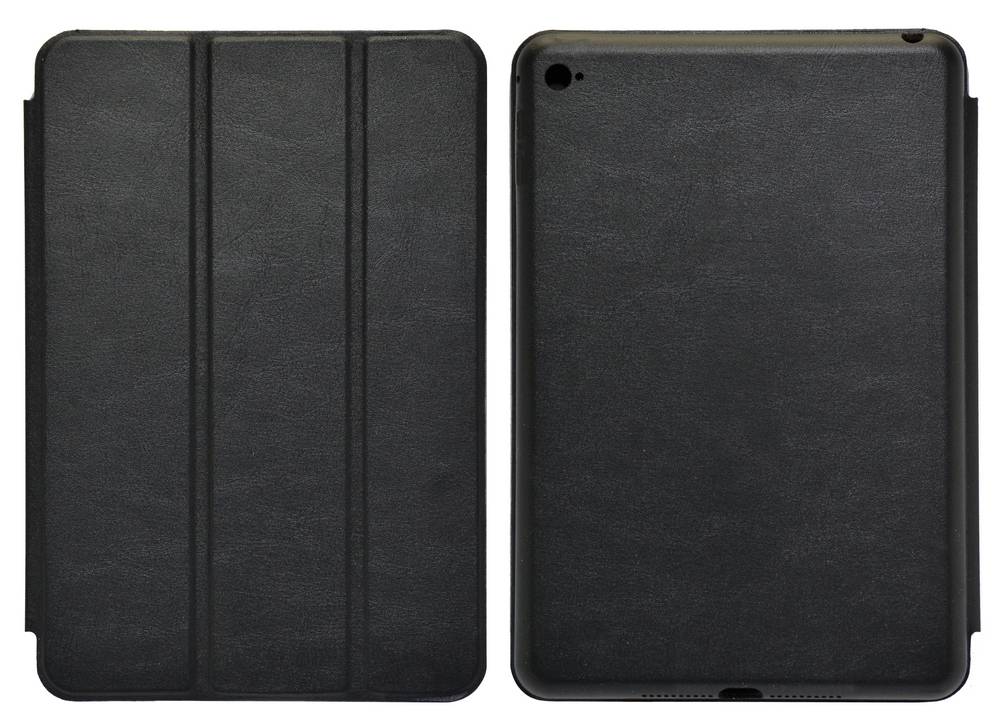 Θήκη Smart Ancus για Apple iPad Mini 4 με Πίσω Κάλυμμα Μαύρη Δερματίνη