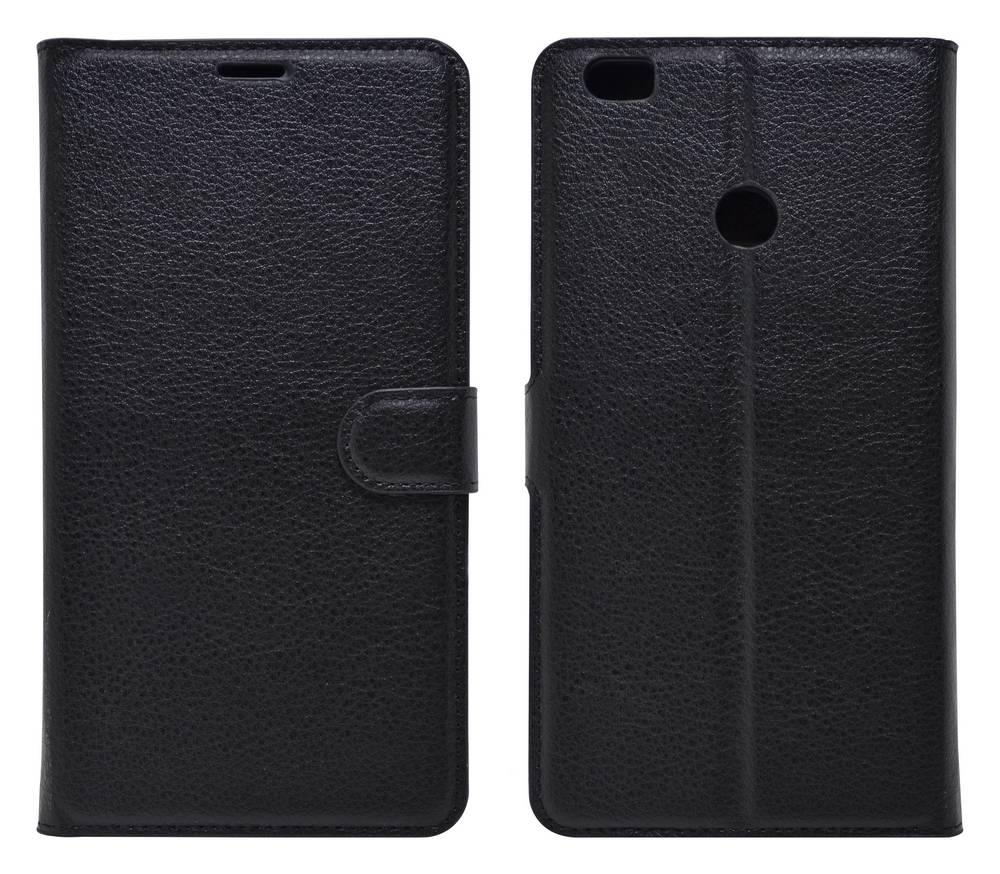 Θήκη Book Ancus Teneo για Xiaomi Mi Max TPU Μαύρη