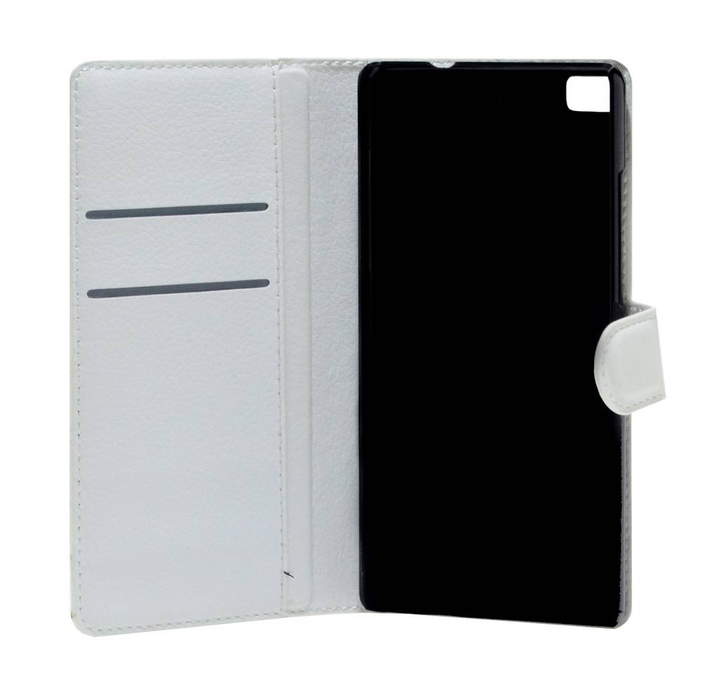 Θήκη Book Ancus Teneo για Huawei Ascend P8 Λευκή
