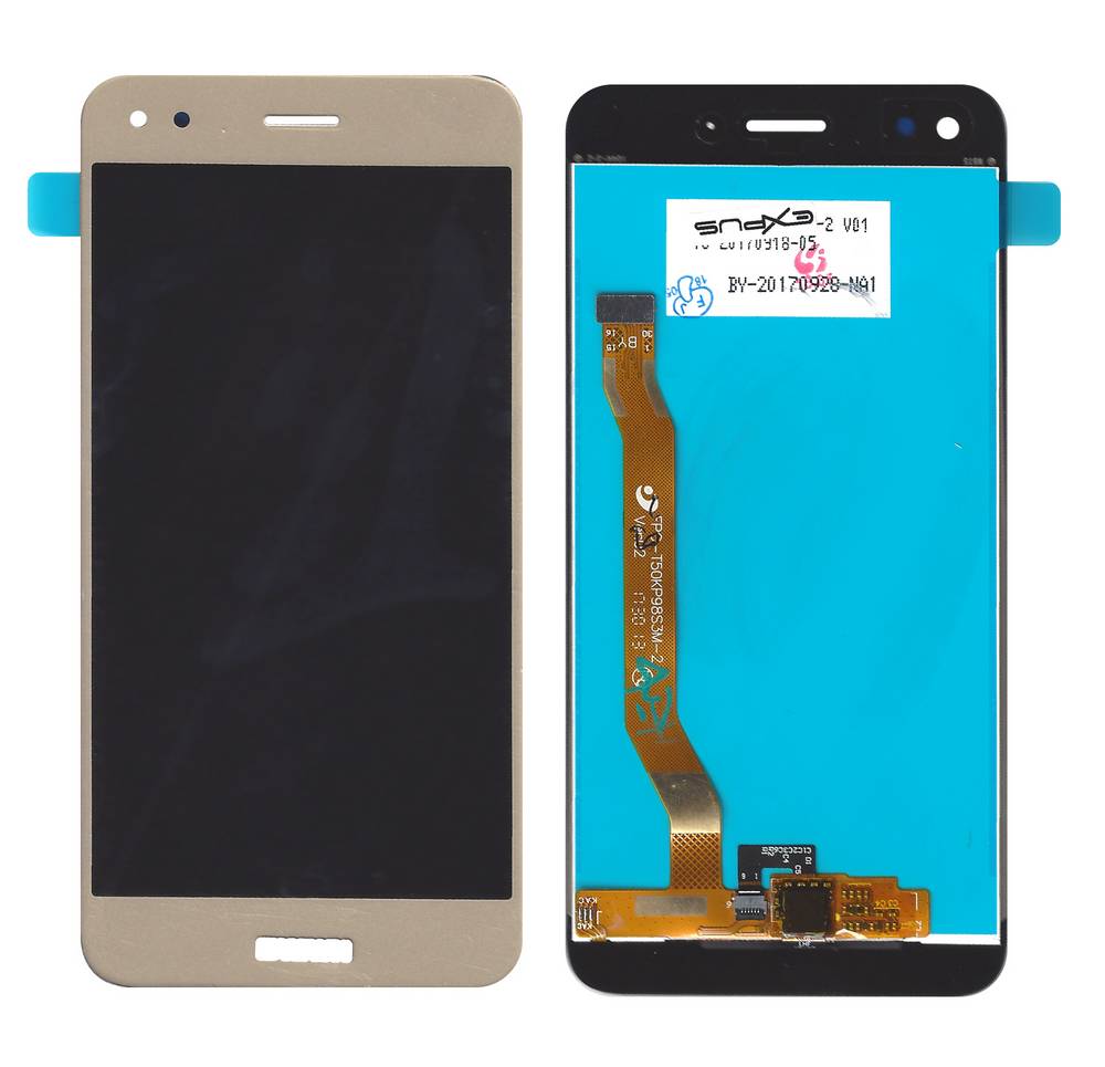 Οθόνη & Μηχανισμός Αφής Huawei P9 Lite Mini Χρυσαφί χωρίς Πλαίσιο, Κόλλα