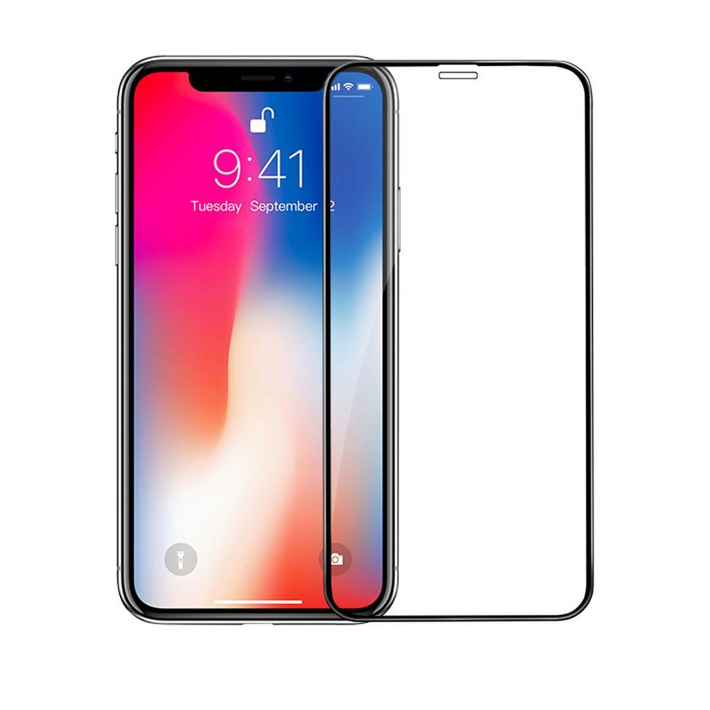 Tempered Glass Hoco 0.20mm Curved Full Screen HD για Apple iPhone XR Μαύρο