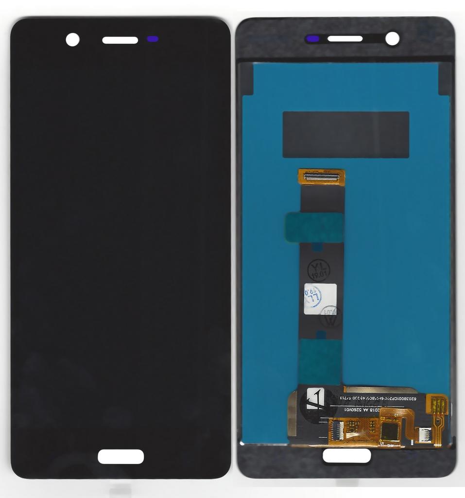Οθόνη & Μηχανισμός Αφής Nokia 5.1 Μαύρο χωρίς Πλαίσιο. Κόλλα