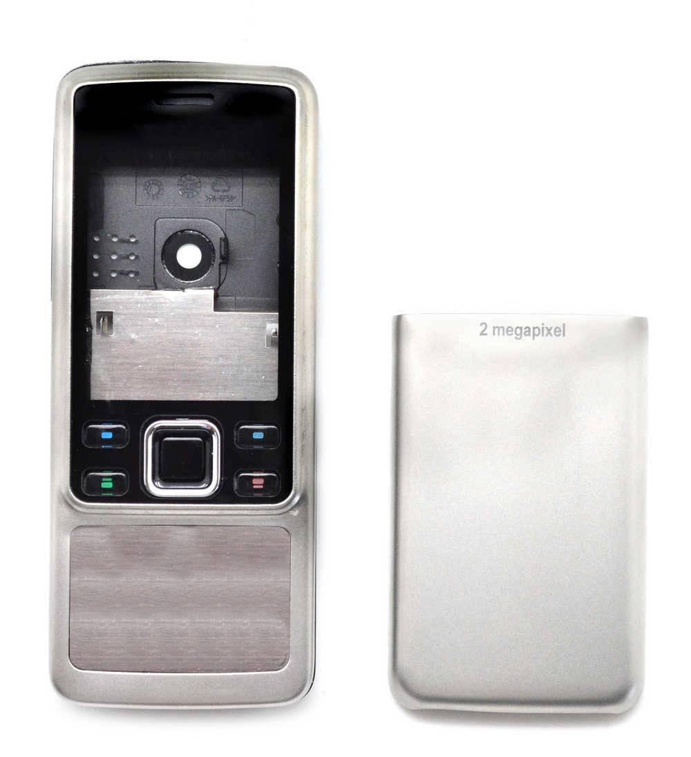 Πρόσοψη Nokia 6300 Ασημί OEM