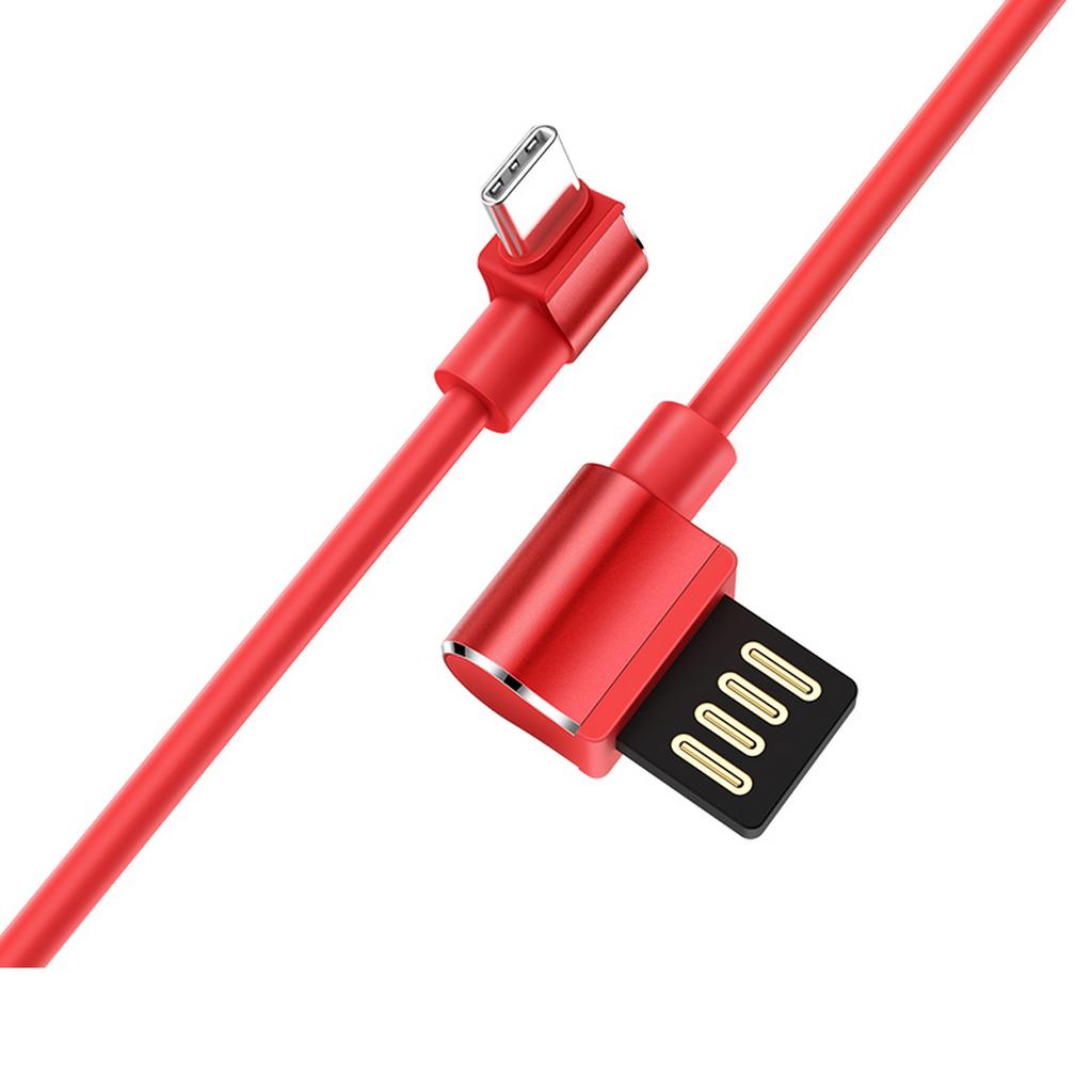 Καλώδιο σύνδεσης Hoco U37 Long Roam USB σε Type-C 2.4A Κόκκινο 1.2μ.