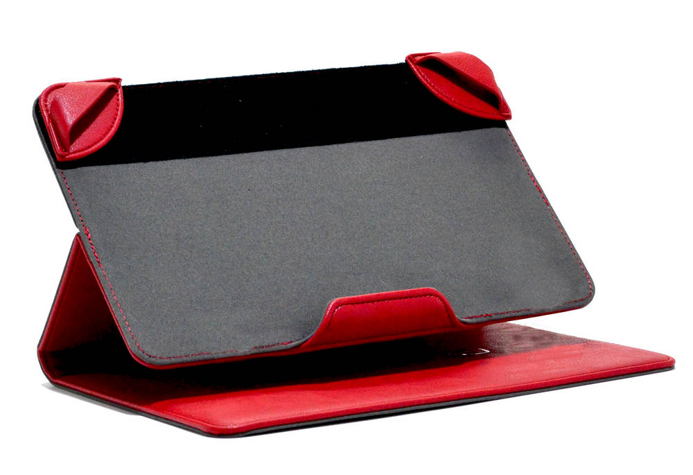 Θήκη Book Lamborghini Universal για Tablet 7'' - 8'' Ίντσες Κόκκινη Δερμάτινη (21 cm x 13 cm)