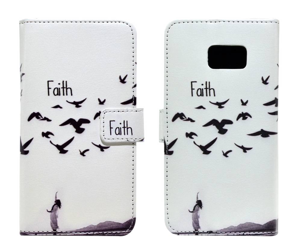 Θήκη Book Ancus Art Collection για Samsung SM-G930 Galaxy S7 Faith