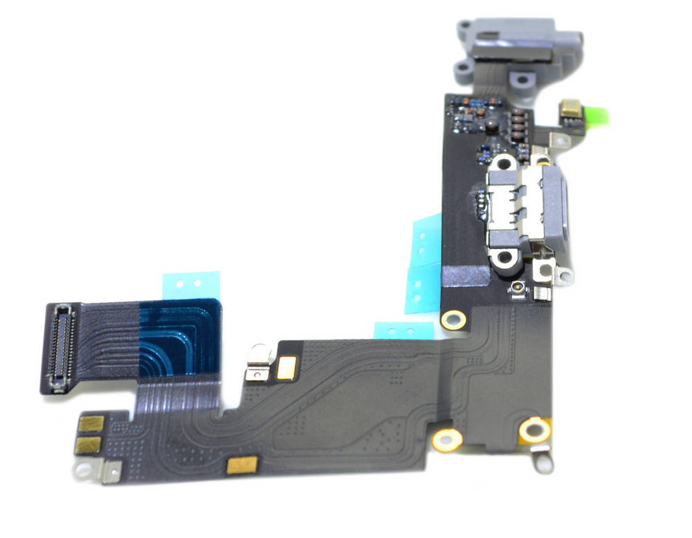 Επαφή Φόρτισης Apple iPhone 6 Plus με Μικρόφωνο και Επαφή Ακουστικών Γκρί Original 821-2220-08