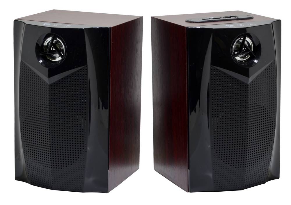 Ηχείο Stereo Nakai SE-136 3Wx2 RMS Μαύρο με Είσοδο Μουσικής USB και SD Card 17x10.5x12cm