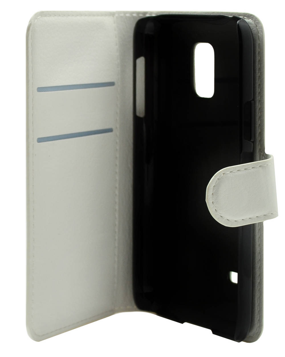 Θήκη Book Ancus Teneo για Samsung SM-G800F Galaxy S5 Mini Λευκή