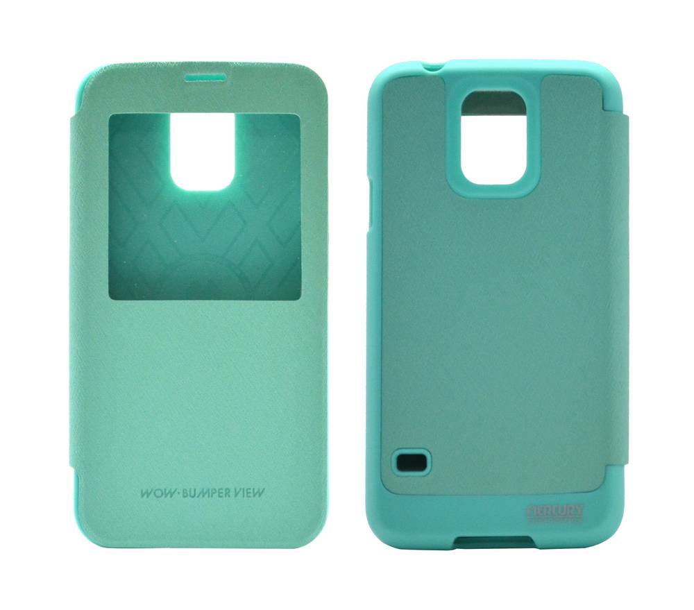 Θήκη Book Goospery Wow Bumper View για Samsung SM-G900F Galaxy S5 Mint by Mercury