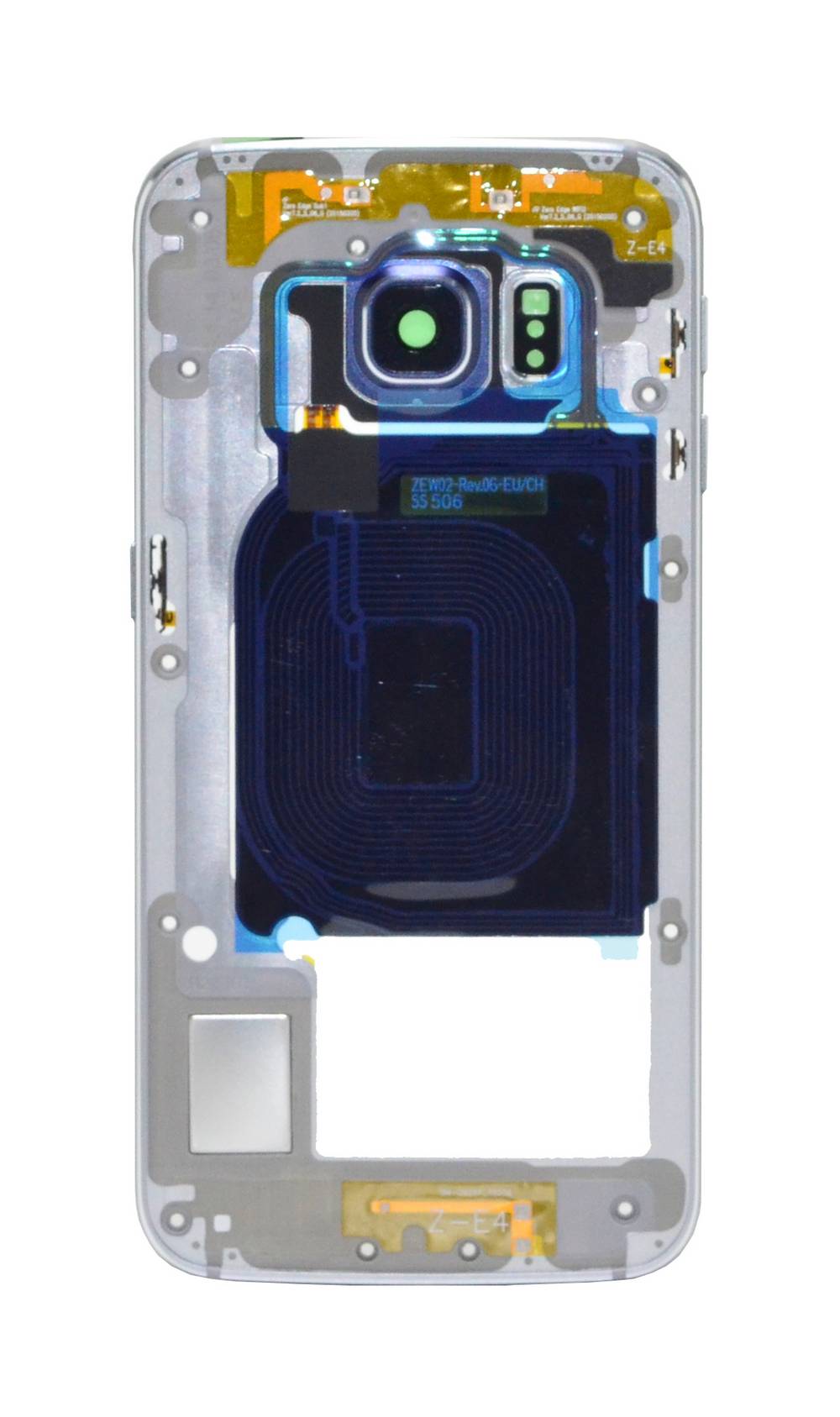 Πίσω Κάλυμμα Samsung SM-G925F Galaxy S6 Edge Μαύρο Original GH96-08376A