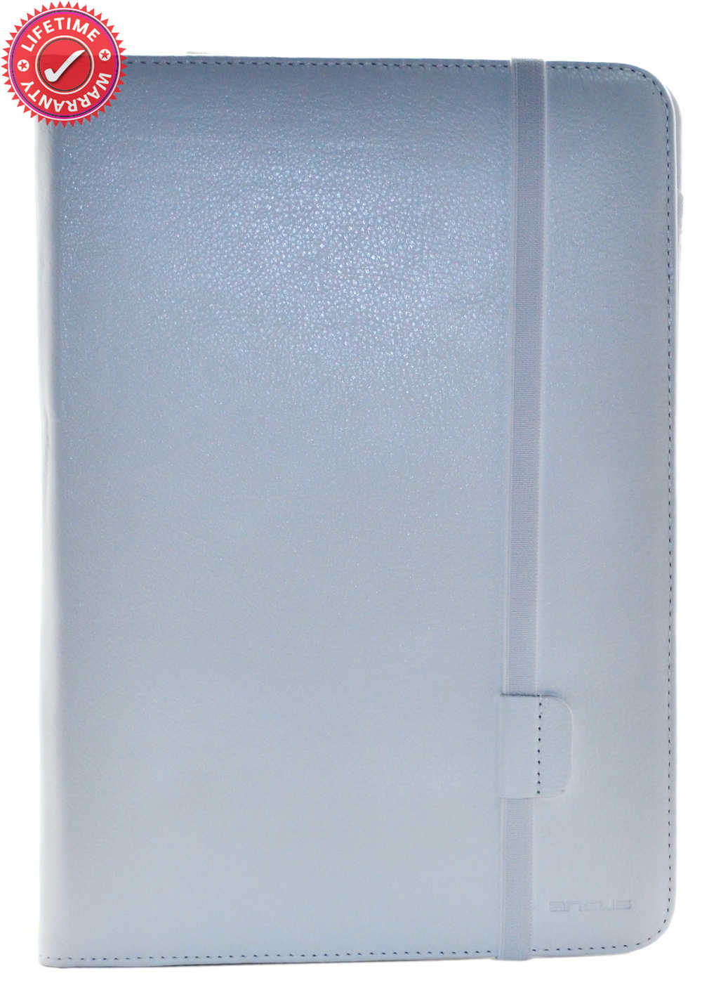 Θήκη Smart Luxury Δερμάτινη Ancus Universal για Tablet 7" - 8" / Apple iPad Mini/Mini 2 Λευκή (21 cm x 14 cm)