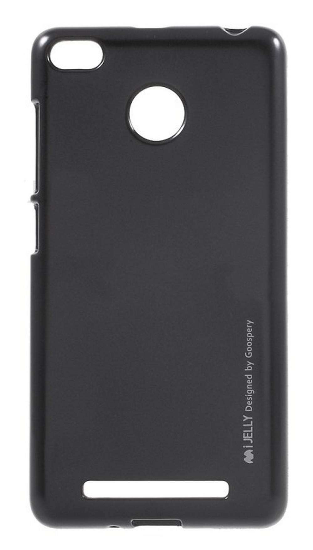 Θήκη Goospery iJelly για Xiaomi Redmi 3/3S Μαύρη by Mercury