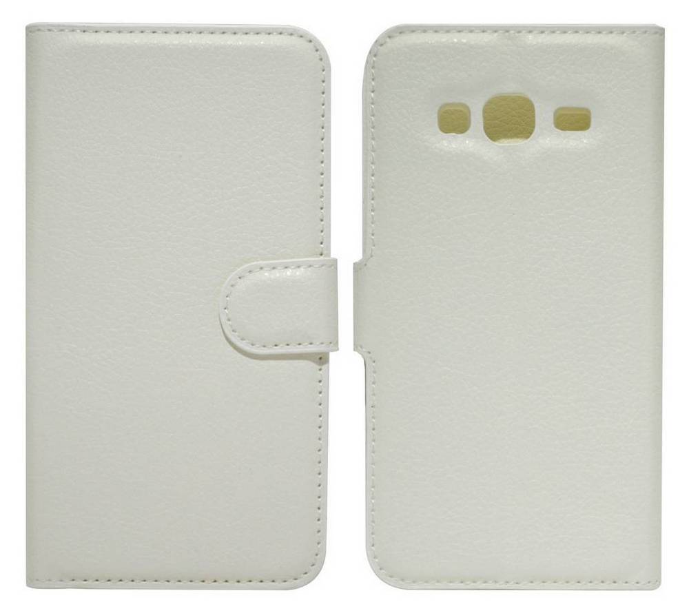 Θήκη Book Ancus Teneo για Samsung SM-J320FN Galaxy J3 (2016) TPU Λευκή