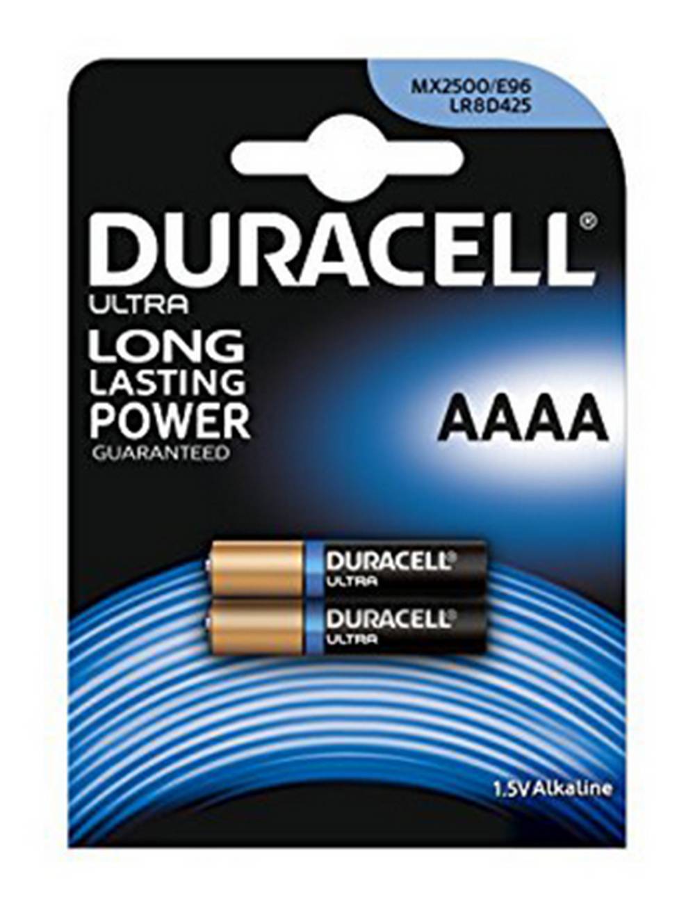 Μπαταρία Αλκαλική Duracell Long Lasting LR8D425 / MX2500 size AAAA Τεμ. 2