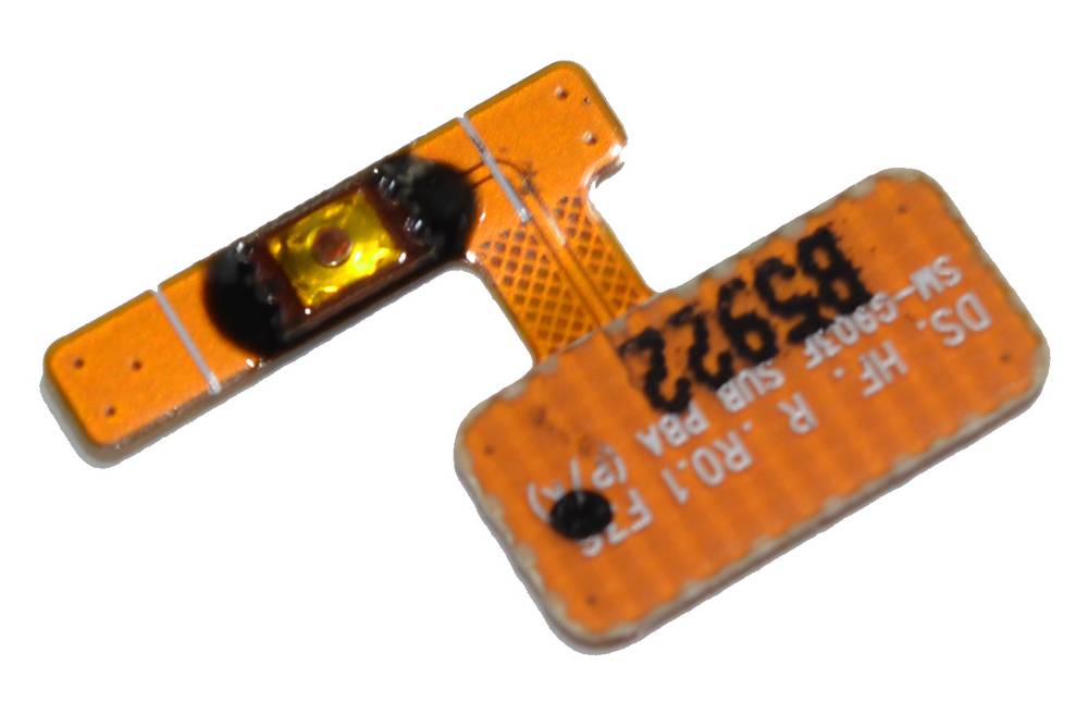 Διακόπτης On/Off Samsung SM-G903F Galaxy S5 Neo με Καλώδιο Πλακέ Original GH96-08940A